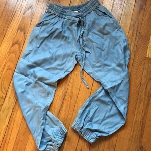 Aritzia Blue joggers